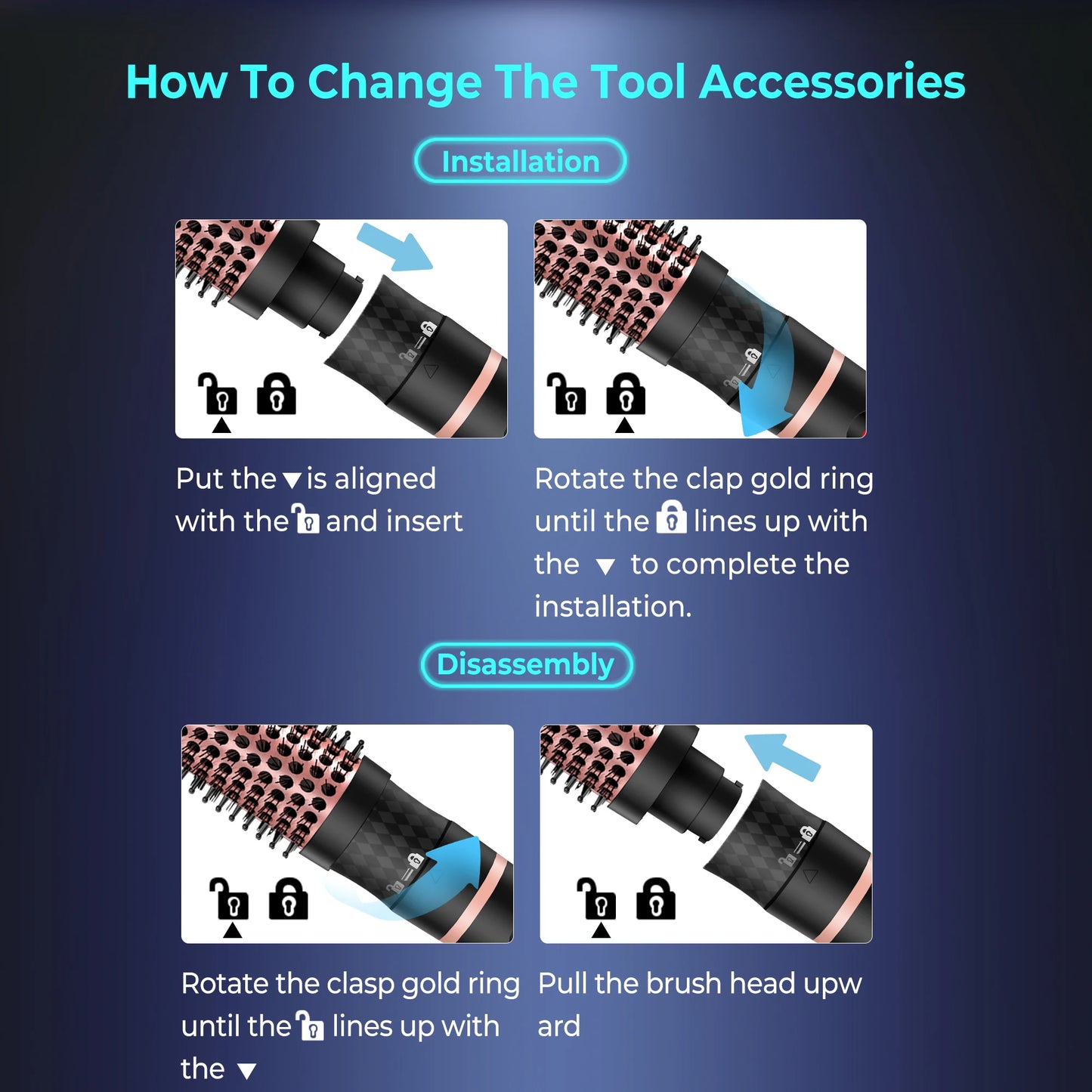 Salon-Quality Thermal Styling BrushTM