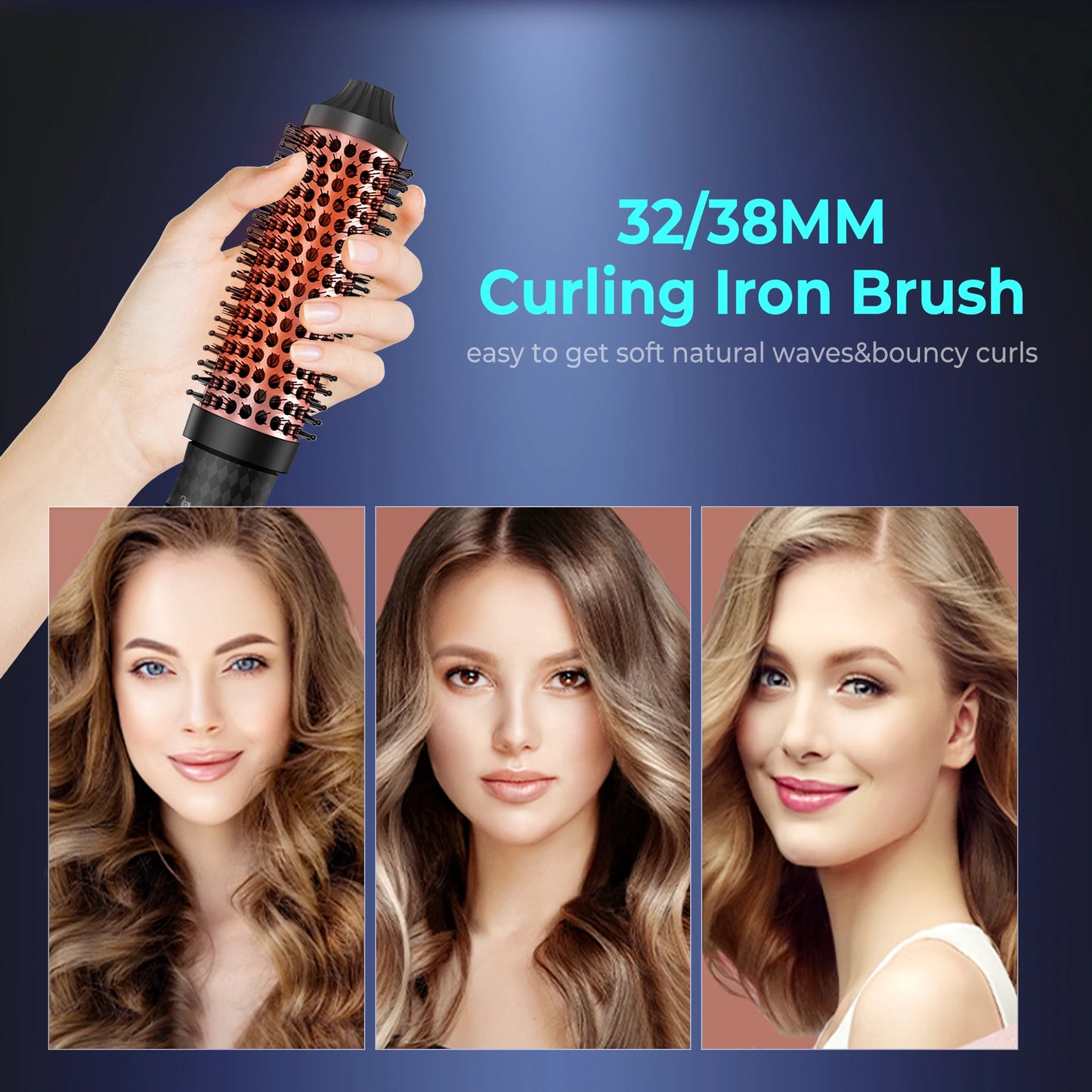 Salon-Quality Thermal Styling BrushTM